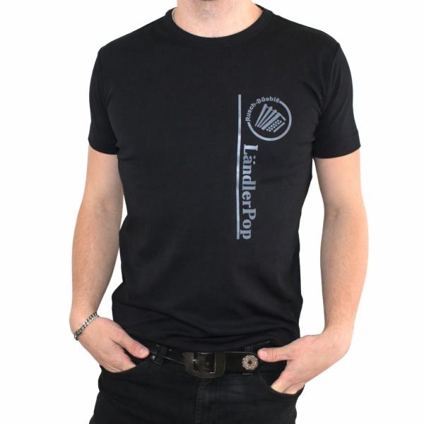 T-Shirt mit Brust- & Rückendruck